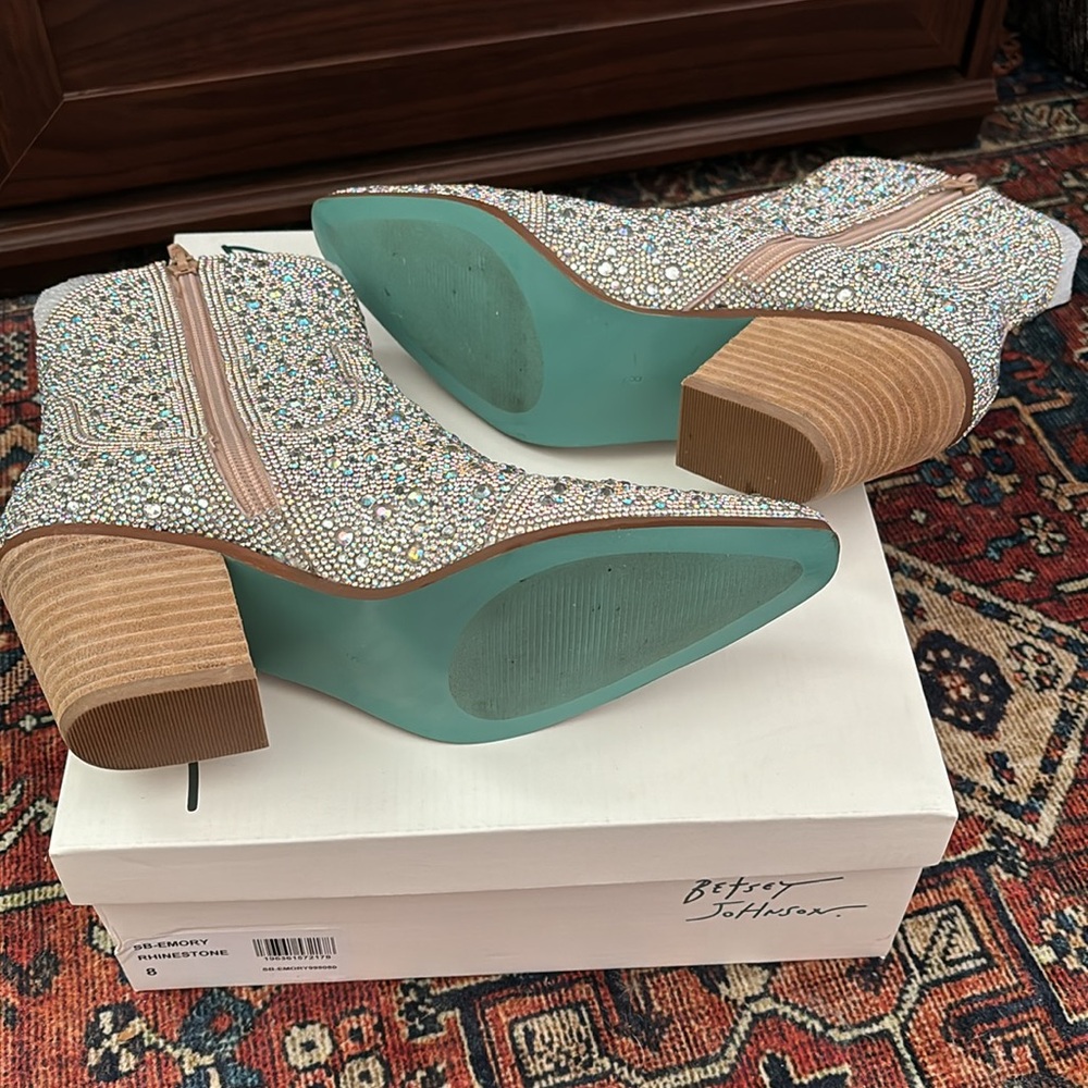 Emory Rhinestone Western Boot - Picture 6 of 7